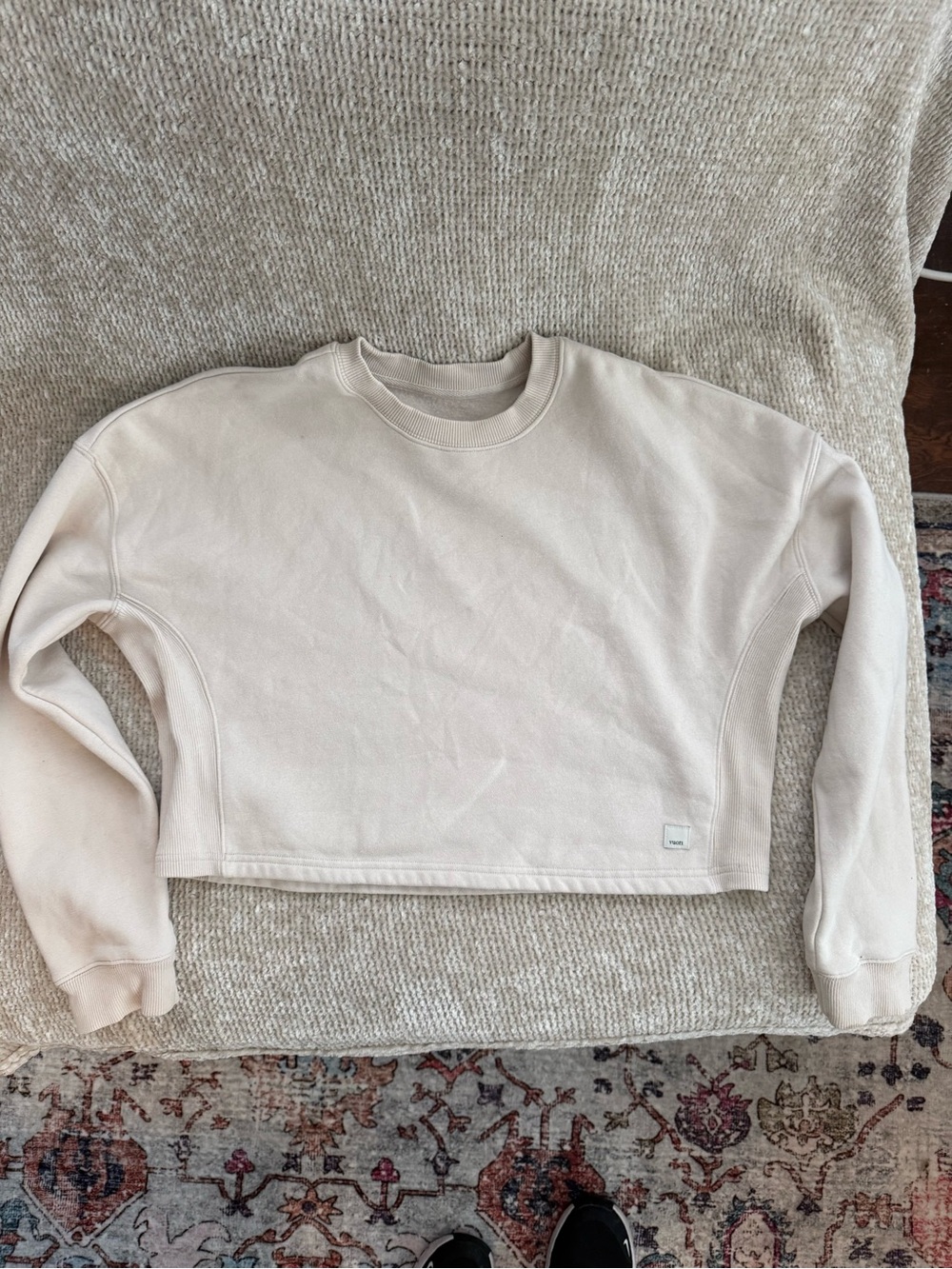 Vuori Cropped Crewneck